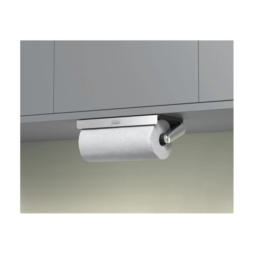 Joseph Roll Grip Easy Tear Under Shelf Paper Towel Roll Holder Steel