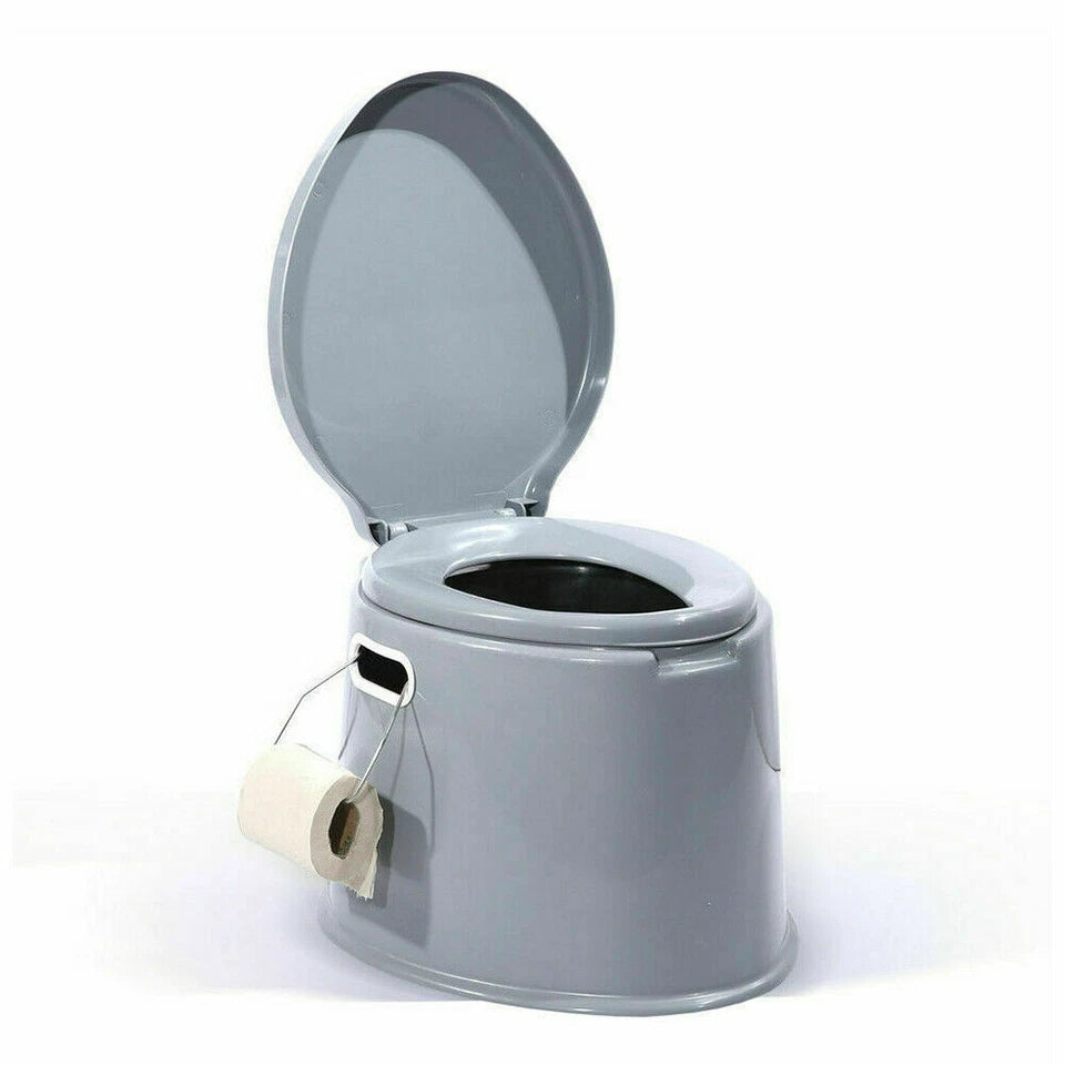 Outdoor Portable Toilet | 6L Capacity Camping Potty | Caravan Travel Camp Boating Tent Hiking | Durable  polyethylene