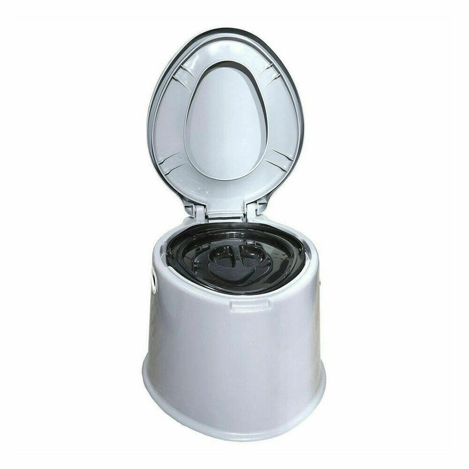 Outdoor Portable Toilet | 6L Capacity Camping Potty | Caravan Travel Camp Boating Tent Hiking | Durable  polyethylene