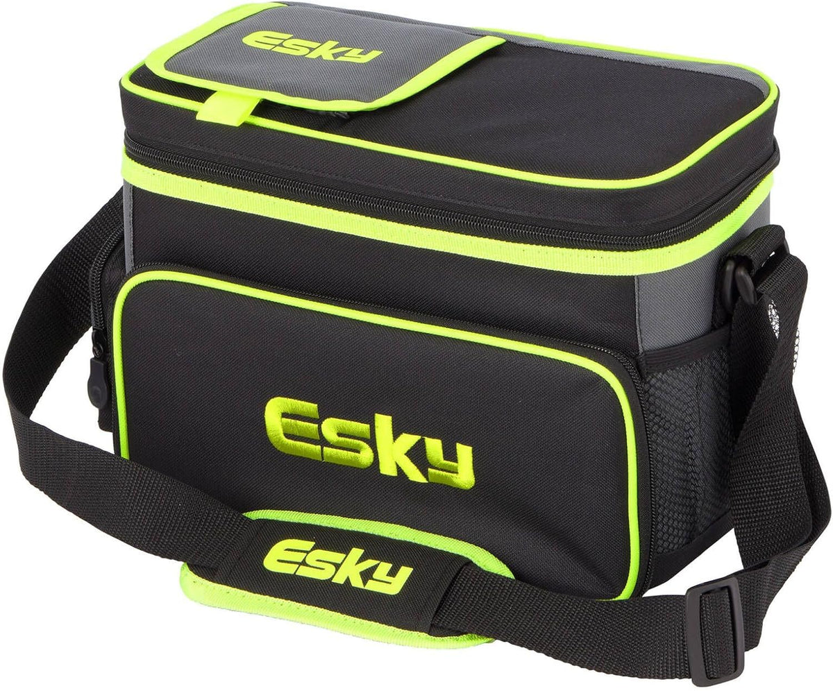 Esky 16 Can Hybrid Cooler with Ice Brick | Portable Drinks Beer Beverage Cooling Bag Hard Shell