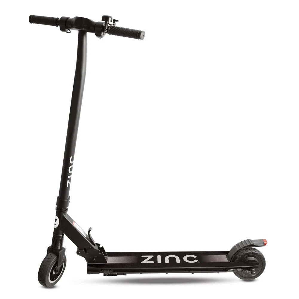 Zinc Eco Electric Scooter | Kids Ride On Toy 14y+ | 105x21x40cm Black | Convenient Transportation | Transport Solution